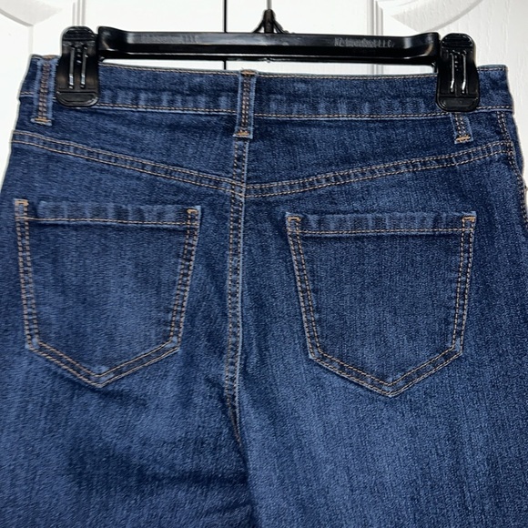 Gloria Vanderbilt Amanda Woman Dark Jeans Petite Size 4 - Picture 3 of 12
